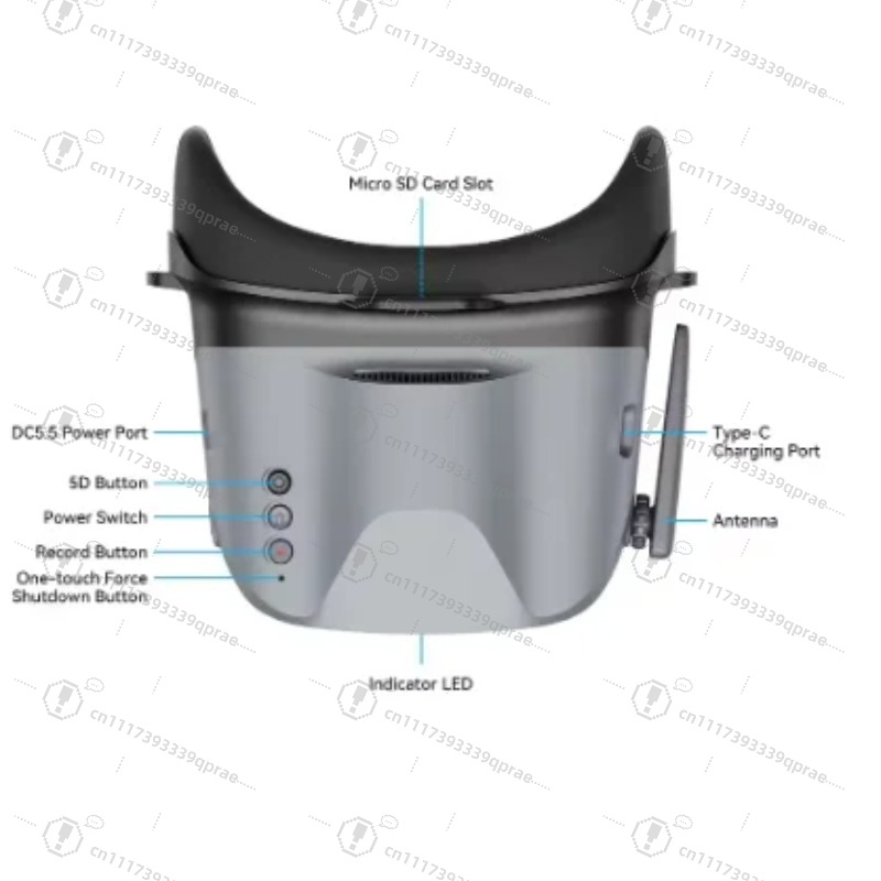 Fpv Drone Goggles - Analog FPV Goggles BETAFPV VR04 4.3