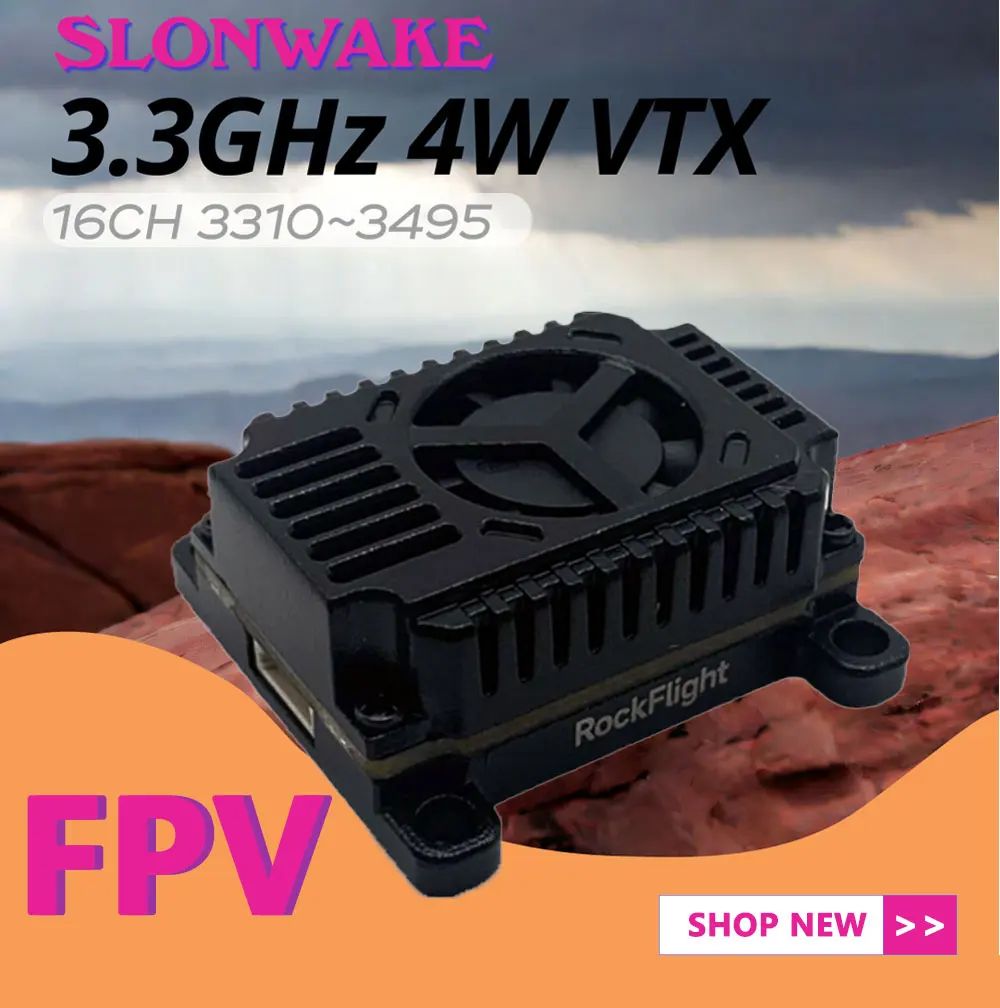 SLONWAKE FPV 3.3G 16CH 4000mW  - Fpv Drone Antenna review and price